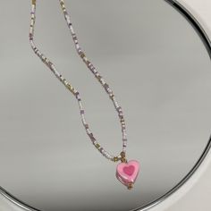 Material: Imitation pearl Color: Blue, Yellow, Purple, Pink Fashion Element: Love Heart/Heart Shape Style: Korean Korean Style Trendy Purple Jewelry With Heart Beads, Sweet Beaded Jewelry Gift, Sweet Beaded Jewelry For Gifts, Heart Beads Necklace For Mother's Day Party, Mother's Day Party Necklace With Heart Beads, Trendy Party Beaded Necklace With Heart Beads, White Beaded Necklaces For Valentine's Day, Multicolor Beaded Jewelry For Valentine's Day, Heart-shaped Colorful Beads For Gifts