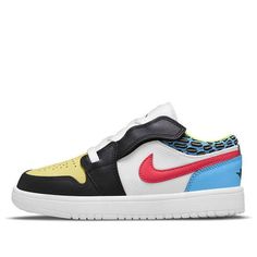 (PS) Air Jordan 1 Low 'Funky Patterns' DH5929-006 (AJ1/SNKR/Casual/Low Top/Basketball/Gift Recommend) Jordan Low, Basketball Gifts, Nike Air Jordan 1, Air Jordan 1 Low, Jordan 1 Low, Kids Jordans, Nike Dunks, Air Jordan 1, Nike Air Force Sneaker