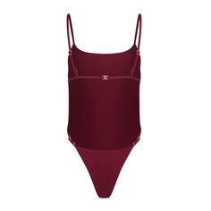 Experience luxury and versatility with the Cherry Wine Tropez one-piece swimsuit in our Repreve recycled fabric. From poolside lounging to beachfront dinners, this elegant suit effortlessly transitions for any occasion. Adjustable hip and shoulder straps provide ultimate support, while the French cut and minimal back enhance your natural curves. Inspired by the glamorous ambiance of St. Tropez, a destination renowned for its luxury and sophistication, the Tropez One-Piece embodies all that and m Triangle Halter Top, Elegant Suit, Cherry Wine, Swim Gifts, One Piece Clothing, White Cherries, The French Riviera, French Cut, St Tropez