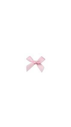 a pink bow on a white background