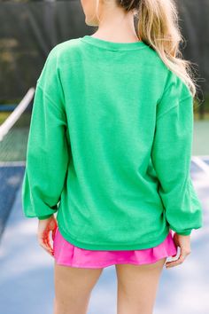 We are loving this sweatshirt! The colors are so pretty and we love that corded fabric. This sweatshirt is perfect for lounge or athleisure!
Crew neckline
Long Sleeves
Corded fabric
Embroidery
Generous stretch
Baileigh is wearing the small. Fabric Embroidery, We Are Love, Mint Julep Boutique, Model Fits, Personal Marketing, Kelly Green, So Pretty, Palm Springs, Crew Neckline