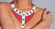 Bib Necklace, Statement Necklace, Pink Necklace This handmade leather necklace will be perfect for special occasion or everyday. ✈ Processing Time: To make the piece, I would need 3-5 biz days. ✈ Delivery: USA: 5 - 7 biz days || || Europe: 3 - 5 biz days || Everywhere Else: 6 - 10 biz days *Choose Express Delivery at checkout to get your item in 2-3 days! ►Have questions? Contact me. *Info about delivery, payment, packaging and other shop policies. *Need other color/ size/ quantity / customizati Leather Necklace For Gifting, Handmade White Leather Jewelry, Unique Leather Necklace, Handmade Leather Choker Necklace, Unique Leather Jewelry For Parties, Handmade Leather Necklace, Handmade Leather Necklaces, Jewelry Collar, Pink Statement Necklace