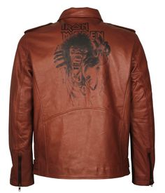 US Leather Mart, a Port of Trendy Leather Jackets. Shop Monster Biker Mens Brown Ghost Rider Leather Jacket at a Fair Price. Brown Leather Punk Outerwear, Brown Punk Leather Jacket For Biker Events, Monster Ghost, Trendy Leather Jacket, Leather Jacket Style, Leather Jacket Outfits, Vegan Leather Jacket, Biker Leather, Vintage Leather Jacket