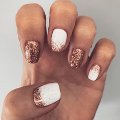 Simple Prom Nails, Her Nails, Fall Acrylic Nails, Cute Gel Nails, Thanksgiving Nails, Pretty Nail Art, Dipped Nails, Prom Nails, Pretty Acrylic Nails