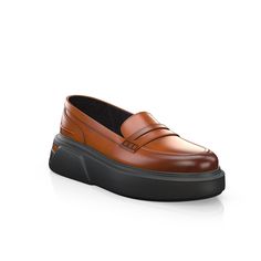 are handcrafted by individual order. Upper material is made by premium leather. Insole and lining materials - leather. Your new shoes will be handcrafted especially for you and delivered for free to your home or office in 1-2 weeks. Included option for free return and remake if the shoes do not fit.Only now all this is available at an exclusive price of $244.00.Proceed with you order now. Brown Leather Low-top Platform Loafers, Leather Platform Loafers With Moc Toe And Rubber Sole, Brown Leather Platform Loafers With Stitched Sole, Brown Leather Platform Loafers With Leather Sole, Brown Leather Platform Loafers, Wingtip Leather Platform Loafers With Rubber Sole, Leather Wingtip Platform Loafers With Rubber Sole, Leather Low-top Platform Loafers With Textured Sole, Leather Low-top Platform Loafers With Contrast Sole