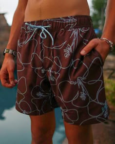 Your favorite swim trunks, now in a new print: Blue Hibiscus! And, they are seriously so RAD! Here are a few of our favorite features of the Chris: 4-way stretch Drawstring elastic waistband Back pocket with rivet No inner lining Rubber stamp Rad logo True to size Hawaiian Style Swim Trunks With Built-in Shorts For Poolside, Hawaiian Short Swim Trunks For Poolside, Hawaiian Swim Trunks With Built-in Shorts For Vacation, Hawaiian Style Short Swim Trunks, Hawaiian Swim Trunks With Built-in Shorts For Poolside, Hawaiian Swim Trunks With Built-in Shorts, Beachy Swim Trunks With Elastic Waistband For Poolside, Casual Swimwear With Hibiscus Print For Vacation, Casual Hibiscus Print Swimwear For Vacation