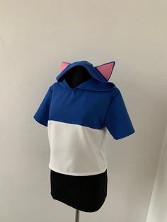 Luz Noceda cosplay hoodie is available for custom commission! It is a fully handmade, professionally tailored hoodie made of high-quality materials with love, care and attention to every detail. 🎥 Source - The Owl House This hoodie can be made for custom order any size that you wish! ‼️ Please notice that making of costumes takes time - approx. 3-8 weeks. ‼️ ⏱ Rush orders also available for a specific price. ~ Measurements 📐Everything is made for individual body measurements. We send the list Hooded Anime Cosplay Costume For Halloween, Anime Style Hooded Cosplay Costume For Halloween, Anime Style Hooded Cosplay Costume, Hooded Cosplay Hoodie For Cosplay Events, Hooded Hoodie For Cosplay Events, Blue Halloween Hoodie, Blue Hooded Halloween Hoodie, Anime Style Cotton Cosplay Costume, Harajuku Style Cotton Cosplay Costume