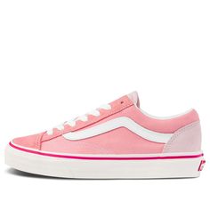 Sporty Vans Sneakers For Spring, Spring Sporty Vans Sneakers, Sporty Pink Vans Sneakers, Sporty Vans Skate Shoes For Spring, Pink Vans Skate Shoes, Pink Vans Skate Shoes For Sports, Mens Vans Style, Sneakers Vans, Retro Sport