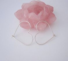 A pair of 925 sterling silver or 14K yellow or rose gold filled wire HEART hoops earrings.Please choose the material from the menuApproximate measurements - 26x26mm (1.02")The earrings are lead and nickel free.The earrings come gift wrapped in a small organza bag.I usually get ready and dispatch my items within 24h. Small Hoop Sterling Silver Heart Earrings Hypoallergenic, Hypoallergenic Small Hoop Heart Earrings In Sterling Silver, Sterling Silver Pierced Hoop Earrings For Valentine's Day, Sterling Silver Hoop Earrings For Valentine's Day, Minimalist Nickel-free Hoop Earrings For Valentine's Day, Minimalist Open Heart Sterling Silver Hoop Earrings, Minimalist Sterling Silver Open Heart Hoop Earrings, Sterling Silver Open Heart Hoop Earrings Minimalist Style, Gift Sterling Silver Small Hoop Heart Earrings