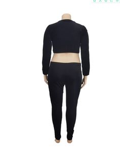 Velvet Long Sleeve Crop Top and Pants Tracksuit Fitted Two-piece Pant Set With Long Sleeves, Fitted Two-piece Long Sleeve Pant Set, Fitted Two-piece Jumpsuit With Long Sleeves, Fitted Long Sleeve Two-piece Jumpsuit, Fitted Long Sleeve Jumpsuits And Rompers Matching Set, Fitted Two-piece Pant Set For Fall, Fitted Long Sleeve Matching Pant Set, Fitted Pant Set For Fall Loungewear, Fitted Pant Set For Loungewear In Fall