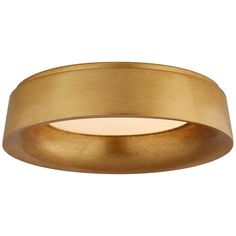 Visual Comfort - BBL 4096G - LED Flush Mount - Halo - Gild Halo Collection, Alexa Hampton, Barbara Barry, Circa Lighting, Mount Light, Led Flush Mount, Flush Mount Lighting, Flush Mount Ceiling, Visual Comfort