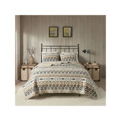 You'll love the look and feel of this stylish Montana Printed Cotton quilt set from Woolrich. You'll love the look and feel of this stylish Montana Printed Cotton quilt set from Woolrich. Geometric print for rustic cabin or country bedroom decor Pre-washed for added softness and comfort Use it alone for summer season or layer it on a comforter for extra warmthFULL/QUEEN 3-PIECE SET Quilt: 92" x 96" Two Standard Shams: 20" x 26"KING/CAL. KING 3-PIECE SET Quilt: 110" x 96" Two King Shams: 20" x 36 California King Quilts, Rustic Bedding Sets, Country Bedroom Decor, Cotton Quilt Set, Rustic Bedding, Country Bedroom, Coverlet Set, Quilted Coverlet, King Quilt