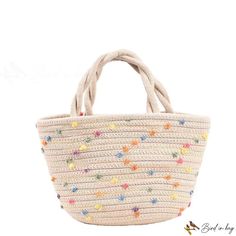 Bird in Bag - New women's bags colorful woven handbag popular fashion straw bag beach bag children woven basket Bags Colorful, Straw Beach Bag, Popular Handbags, Street Trends, Popular Fashion, Woven Basket, Bird In Bag, Women's Bags, New Woman