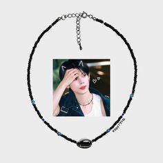 Inspired by the necklace worn by TXT member Yeonjun * 3mm czech glass seed beads * 4mm czech glass seed beads * 11/0 japanese miyuki delica seed beads * 3mm stainless steel spacer beads * platinum electroplated cowrie shell * 304 stainless steel extender chain and clasp * lead and nickel free ✨made to order Cowrie Shell Necklace, Geode Necklace, Necklace White, Shell Necklace, Cowrie Shell, Black Necklace, Seed Bead Necklace, Glass Seed Beads, Shell Necklaces