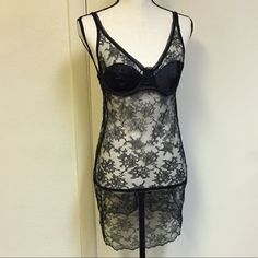 This Is An Unworn Vintage Piece. Victoria’s Secret Underwire, Satin, And Lace Chemise Negligee. Adjustable Straps, Hook And Eye Back Closure. Unlined Cups. Low Dip Back. Thank You For Looking, And .... Happy Poshing!! Fitted Chemise With Built-in Bra For Night Out, Fitted Lace Trim Chemise For Night Out, Fitted Lace Chemise For Night, Fitted Sheer Victoria's Secret Sleepwear, Fitted Sheer Sleepwear By Victoria's Secret, Fitted Sheer Camisole Chemise, Fitted Sheer Chemise Camisole, Sheer Fitted Chemise For Night, Black Fitted Party Chemise