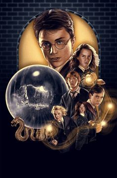 the poster for harry potter and hermione's hogwarts is shown