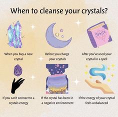 Salt Safe Crystal List, How To Cleanse Crystals, Crystals For Tarot, Crystals For Happiness, Crystal Spells, Wicca Crystals, Crystal Witch