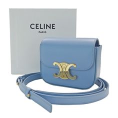 Celine Bag Women's Triomphe Shoulder Shiny Calfskin Celeste Light BlueBrand: CelineGender: WomenColor: Light blueMaterial: LeatherComes with: Box, Shoulder strapSize (HxWxD): 9cm x 11.5cm x 4cm / 3.54'' x 4.52'' x 1.57'' | Delivery 5-8 or 10-15 working days Please note that during high season and Sale period, delivery times may be affected We accept payment with a Credit card, Debit card, or Paypal. Tas Celine, Color Light Blue, Celine Bag, Perfect Life, Blue Gender, Bag Women, Debit Card, Dior Bag, Color Light