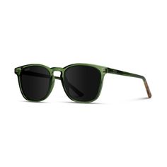 Nick hints at retro style with its softly rounded square shape while modern touches like a notched keyhole bridge and double rivet accents offer a causal yet elevated feel. Constructed from lightweight acetate with polarized, 100% UV protection lenses these shades offer premium protection, all-day comfort, and a sleek style upgrade. Green Classic Acetate Sunglasses, Trendy Wayfarer Sunglasses For Everyday Use, Modern Polarized Sunglasses For Everyday Use, Casual Acetate Sunglasses With Tinted Lenses, Casual Sunglasses With Uv Protection For Everyday Use, Casual Everyday Sunglasses With Uv Protection, Casual Acetate Sunglasses For Everyday, Casual Square Frame Sunglasses For Travel, Classic Green Sunglasses For Beach