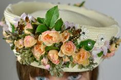 "Vogue hats are perfect for horse racing events, church, the Kentucky derby, weddings, garden tea parties and charity events. 100% Brand new, hand made and high quality. One size hat.(21.5\"-22.5\") Please feel free to ask me any questions or special requests. I have designed & created each piece in my shop All pieces are securely wrapped & boxed to prevent damage/breakage Please visit my other shop https://www.etsy.com/shop/BridalWorldAccessory Thank you very much for shopping at my sho Whimsical Mini Hats For Kentucky Derby Garden Party, Elegant Handmade Hats For Garden Party, Whimsical Hats For Royal Ascot Garden Party, Cream Mini Hat For Kentucky Derby Garden Party, Vintage Mini Hats For Kentucky Derby Garden Party, Handmade Mini Hats For Summer Weddings, Cloche Mini Hat For Kentucky Derby And Garden Party, Cloche Mini Hat For Garden Party And Kentucky Derby, Spring Vintage Cloche Mini Hat