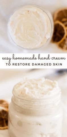 Hands Cream Aesthetic, Coconut Oil Hand Cream Diy, Diy Working Hands Cream, Diy Hand Cream Non Greasy, Natural Hand Cream Recipe, Lanolin Hand Cream Diy, Homemade Hand Cream Recipes, Hand Cream For Dry Cracked Hands, Homemade Hand Cream For Extra Dry Skin