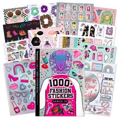 PRICES MAY VARY. CALLING ALL FASHIONISTAS: These stickers are sure to bring out the creative and fashionable side of your child or tween, adding a burst of fun and personality to their world! Explore a range of ultra-cute, high-quality stickers with this sticker book STICKER BOMB YOUR ITEMS: Get your hands on this adorable sticker set! Customize all your possessions with these stickers, whether it's tech gadgets, phones, school essentials, journals, water bottles, scrapbooks, greeting cards, toys & more WHAT'S INCLUDED: This fashion-focused sticker book includes 40 sheets of unique and strong adhesive stickers that are ideal for kids, teens, and adults. Designed in the USA and suitable for kids ages 8 years old and above FASHION ANGELS: Founded in 1996, is a leading designer and manufactur Angels Beauty, Angel Fashion, Fashion Angels, Sticker Bomb, School Stickers, School Essentials, Craft Stickers, Sticker Book, Strong Adhesive