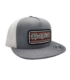 Custom Grey/White 5 panel style snapback cap featuring the new “Serape 2023” patch.