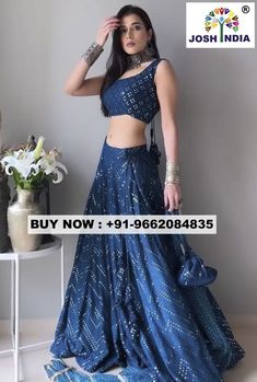 For Order Or Inquiry Kindly Call Or Whatsapp On : +91-9662084835 Mirror Work Lehenga Choli, Moti Lace, Color Mirror, Mirror Work