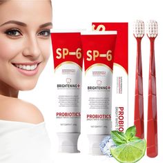 PRICES MAY VARY. 【Sp-6 Pasta Dental】Experience the invigorating fragrance of ocean mint, crafted with perfume-grade technology, offering a breath of freshness without irritation, perfect for all ages. 【Pasta De Dientes Sp-6】Boost oral health & confidence with our breath-freshening toothpaste. 【Sp-6 Ultra Whitening Toothpaste】Effectively eliminates food residue & stubborn stains, leaving teeth sparkling clean. 【Sp-6 Whitening Toothpaste】Daily-use formula, enriched with nature, safeguards teeth & Pasta Dental, Whitening Toothpaste, Sparkling Clean, Premium Ingredients, Oral Health, Probiotics, Brushing Teeth, Toothpaste, Gum