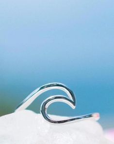 Wave Ring ~Sterling Silver 925~ MR005 – Maresia Jewelry Boho Jewelry Diy Bohemian, Jewelry Wishlist, Casual Rings, Wave Ring, Jewelry Website, Hippie Jewelry, Sea Glass Jewelry, 925 Jewelry, Ring Sterling Silver