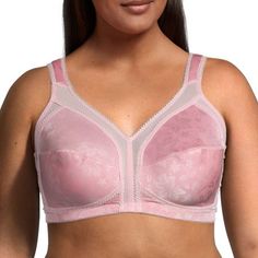 When you need an elegant, yet supportive undergarment, this Underscore bra delivers. Made from a soft satin-like microfiber with mesh panels, this medium support bra offers full coverage and back support with its thick, adjustable straps and hook-and-eye closure. Bra Type: Full CoverageFeatures: Adjustable Straps, Stretch Fabric, Back SupportClosure Type: Hook & Eye, Back ClosureSupport: Medium SupportFiber Content: 100% PolyesterFabric Description: MicrofiberLining Material: Spandex, CottonCare Coverage Bras, Support Bra, Full Coverage Bra, Bra Types, Back Support, Support Bras, Mesh Panel, Hook Eye, Stretch Fabric