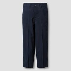 Boys' Dress Pant Cat & Jack - Navy Navy Slacks, School Uniform Pants, Navy Dress Pants, Uniform Pants, Suit Pant, Dress Slacks, Suit Pants, Kids Pants