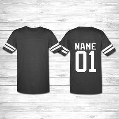 ★ BESTSELLING CUSTOM JERSEY T-SHIRT! CUSTOM NAMES! Celebration Factory celebrates precious family moments and life events.★ ★FAST SHIPPING! Great for adults, men and women sizes! 1. Select your shirt size & color 2. Add any custom name and number for your shirt 3. Make your purchase when you have added all shirts We do the rest! ★Sizing★ Men - S, M, L, XL, 2XL Women - S, M, L, XL, 2XL, Great gift for any Man or lady in the family! These t-shirts are soft and feel great with no itch! ★T I M E Custom Sports Shirts, Custom Photo Blanket, Family Blanket, Personalized Jersey, Shirt Football, Sports Shirt, Photo Blanket, Custom Jerseys, Family Moments