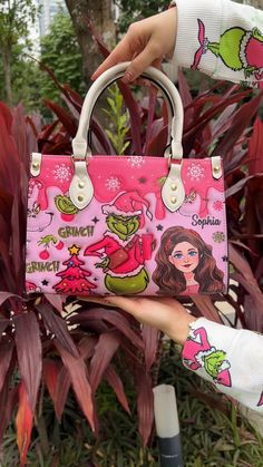 In My Grinch Era - Personalized Stole Christmas Leather Handbag Personalize Your Style -> https://silverybrand.com/grc5511ptvi Worldwide shipping!! Red Christmas Bag For Everyday Use, Christmas Gift Tote Bag, Red Christmas Bags For Everyday Use, Christmas Tote Bag As Gift, Christmas Tote Bag Gift, Gift Satchel With Double Top Handle, Red Bag For Everyday Use And Christmas, Christmas Rectangular Bag, Double Handle Bag With Zipper For Gift