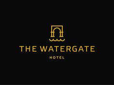 the watergate hotel logo design