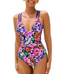 in stock Multicolor Spring One-piece Swimwear, Spring Multicolor Fitted One Piece, Fitted Multicolor One Piece For Spring, Fitted Multicolor One Pieces For Spring, Fitted Multicolor One-piece For Spring, Multicolor Spring One Pieces For Swimming, Multicolor One-piece For Spring Vacation, Multicolor One-piece Swimsuit For Spring, Spring Multicolor One Pieces For Poolside