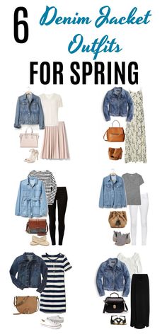 Denim Jacket Outfit Ideas, Looks Camisa Jeans, Denim Jacket Outfits, Super Cute Outfits, Jacket Outfit Ideas, Outfit Ideas For Spring, Outfits For Spring, 일본 패션