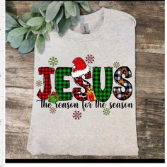 Cute Design ! Custom Made And Will Ship Within A Few Days! On Gildan Unisex Short Sleeve Check Out My Page For More Designs Christmas Tshirt Designs, Nutcracker Shirt, It's My Birthday Shirt, Christmas Tshirt, Tee Shirt Designs, Jesus Shirts, Tour Shirt, Christmas Tees, Jesus Is