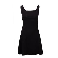 Gender: Women Material: Polyester Material: Spandex Style: Office Lady Silhouette: Fit and Flare Pattern Type: Solid Sleeve Length(cm): Sleeveless Decoration: Zippers Dresses Length: Above Knee, Mini Sleeve Style: REGULAR Waistline: Natural Neckline: Square Collar Season: Summer Model Number: dress181025746 Color: Black UID: 181128237 Fabric: Fabric has some stretch Material: 95% Polyester, 5% Spandex Style: Elegant Sleeve Length: Sleeveless Silhouette: Fit and Flare Dresses Length: Short Decora Black Stretch Sleeveless Mini Dress, Black Sleeveless Elastane Mini Dress, Black Sleeveless Elastane Dress, Fitted A-line Sleeveless Elastane Dress, Evening Stretch Sleeveless Elastane Dress, Black Stretch Sleeveless Elastane Dress, Stretch Sleeveless Elastane Dress For Summer, Stretch Elastane Sleeveless Summer Dress, Stretch Elastane Sleeveless Dress For Summer