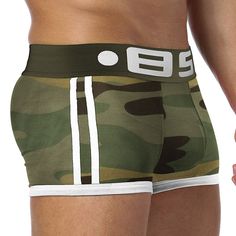 The iconic symbol of the Maison, is embroidered on these stretch cotton jersey boxers with functional fly. Elastic logoed waistband.[custom tab]FABRIC #1: 95% COTTON 5% ELASTANE [/custom tab]