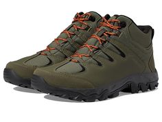 Columbia Buxton Peak Mid II - Men's Shoes : Nori/Black : Get elegant outlook and feel of modern technology for your feet wearing Columbia Buxton Peak Mid II footwear. Leather and textile upper. Removable textile cushioned insole and lining. Lace up closure. Pull tab. OutDry waterproof, breathable construction for dry experience. Omni-Heat reflective thermal and warmth technology. Little silver dots that reflect body heat. Waterproof breathable membrane to keep out moisture. Techlite lightweight Fade-resistant Synthetic Boots For Hiking, Functional Waterproof Walking Boots With Removable Insole, Functional Waterproof Boots With Removable Insole For Walking, Gore-tex Waterproof Boots With Cushioned Footbed For Outdoor, Outdoor Walking Shoes With Cushioned Footbed, Slip-resistant Synthetic Hiking Boots For Outdoor, Outdoor Lace-up Waterproof Boots With Removable Insole, Breathable Textile Walking Shoes For Outdoor, Outdoor Breathable Textile Walking Shoes