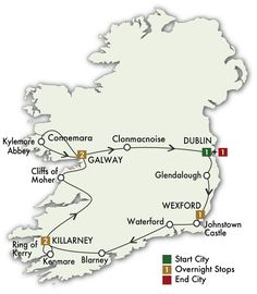 map of the route for edinburgh to dunoyne, clyde and clumphouse