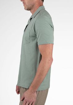 When temperatures rise, reach for this easy lightweight shirt, crafted from a stretch jersey knit, so it's t-shirt soft and ready to wear right out of the wash. Short sleeves with camp collar, open sleeves Straight hem Coconut buttons Classic Fit Nantucket Red, Open Sleeves, Open Neck, Shirt Stays, Open Sleeve, Performance Outfit, Synthetic Fabric, Camping Shirt, Nantucket