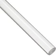 a white plastic tube on a white background