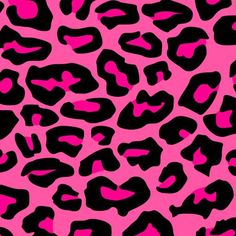 a pink and black leopard print background