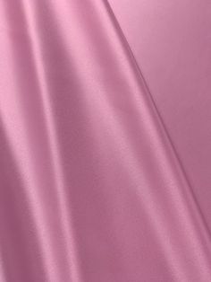 the pink fabric is very soft and shiny