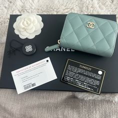 Purchased From Fashionphile *Light Scratches On Hardware* -Dark Green -Receipt -Authenticity Card Chanel Caviar, Chanel Bags, Chanel Bag, Chanel Classic, Dark Green, Coin Purse, Coin, Bag Lady, Chanel