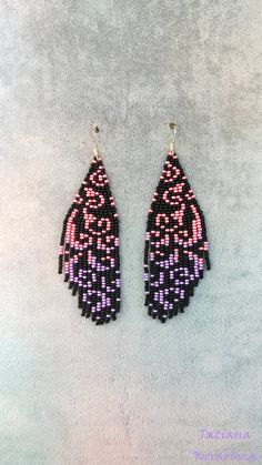 These handmade author's bright pink red earrings are made of high-quality Czech beads and strong synthetic thread.In these unique earrings I use my author's scheme . 100% hand made with love!  Copy without my permission is prohibited  For those who want to buy my copyright scheme for these earrings: https://www.etsy.com/listing/1477217318 Measurements: Length with hook - about 10 cm( 4 inch ),Width -3 cm (1,18 inch) Materials: Silver  plated ear hooks Czech glass beads Tytan Thread Pink Brick Stitch Earrings, Unique Pink Beaded Dangle Earrings, Unique Pink Dangle Beaded Earrings, Unique Purple Earrings With Dangling Beads, Handmade Purple Beaded Drop Earrings, Pink Beaded Earrings With Dangling Beads For Festivals, Handmade Adjustable Pink Beaded Earrings, Purple Earrings With Colorful Beads For Crafting, Pink Beaded Drop Earrings For Festivals