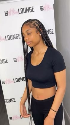 Hair Expo, Black Ponytail Hairstyles, Braided Cornrow Hairstyles, Braids Hairstyles Pictures, Quick Braided Hairstyles, Cute Box Braids Hairstyles, Protective Hairstyles Braids