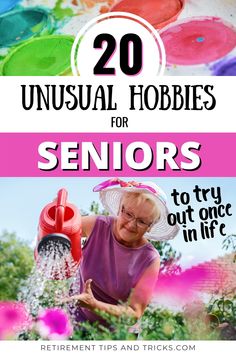 Hobbies For Seniors Citizens, Hobbies For Elderly Women, Retirement Hobbies For Women, Hobbies For Retired Women, May Activities For Seniors, Retirement Survival Kit, Unusual Hobbies, Activities For Seniors